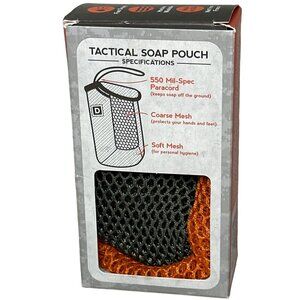 Duke Cannon Tactical Soap on a Rope Pouch, Men's Grooming Military Grade